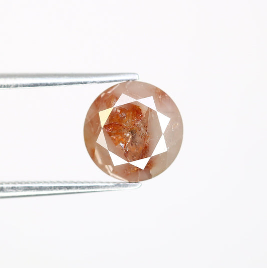 2.90 CT Red Color Round Brilliant Cut Loose Diamond | Fancy Color for Wedding Ring | Perfect Gift for Sister or Girlfriend | Gold Diamonds
