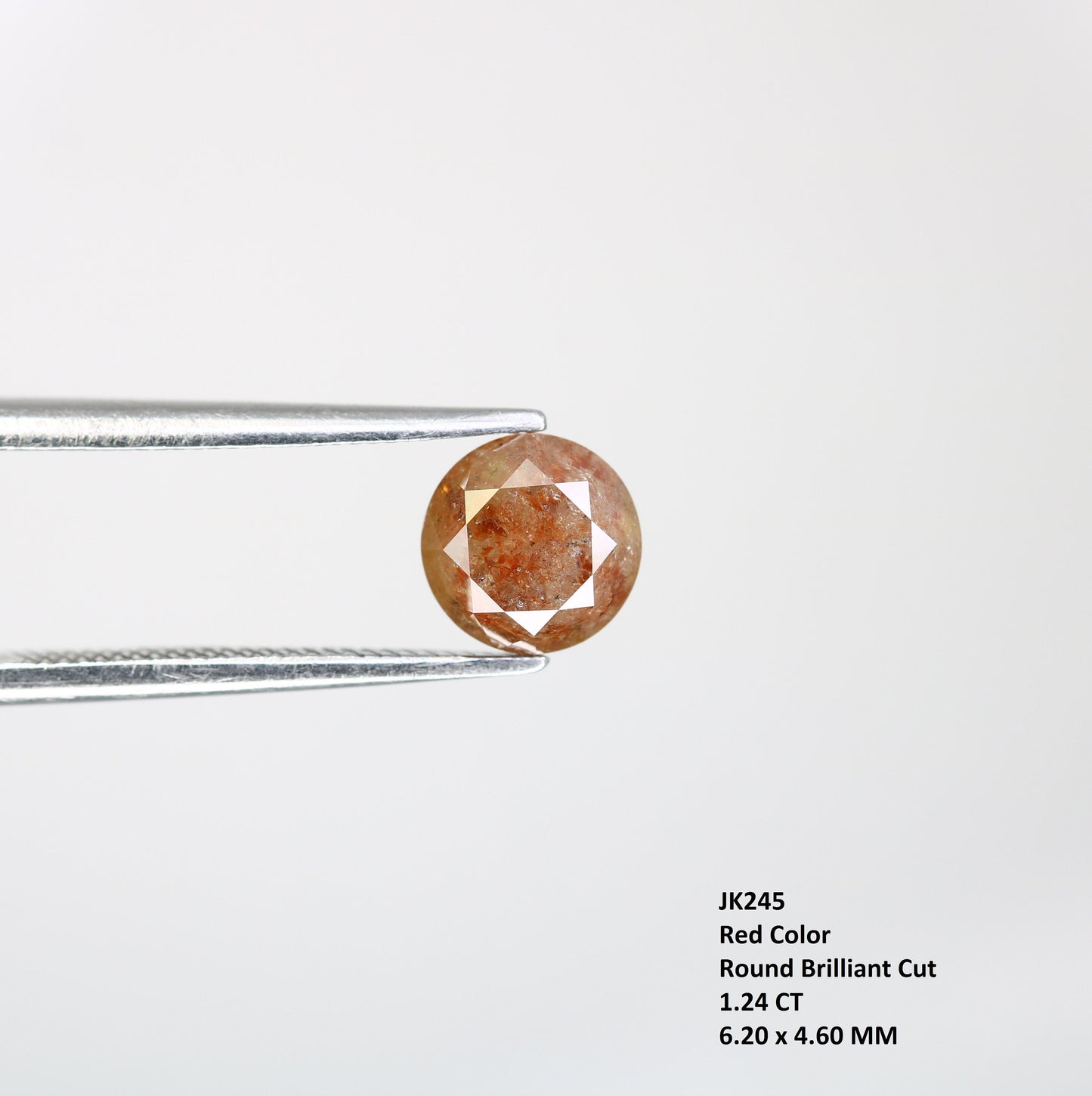 1.24 CT Round Cut Brilliant Loose Galaxy Diamond For Wedding Jewelry | Customized Jewelry MakingFor Gold Ring Diamonds