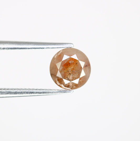 1.06 CT Red Color Round Briliant Cut Natural Diamond For Wedding Ring | Gift For Sister | Gift For MotherFor Gold Ring Diamonds