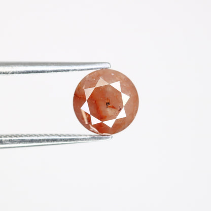 1.60 CT Red Round Brilliant Cut Diamond | Ideal for Promise Ring | Perfect Gift for Her | Custom Ring Design | Gold Ring Diamonds