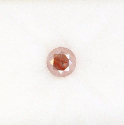 1.60 CT Red Round Brilliant Cut Diamond | Ideal for Promise Ring | Perfect Gift for Her | Custom Ring Design | Gold Ring Diamonds