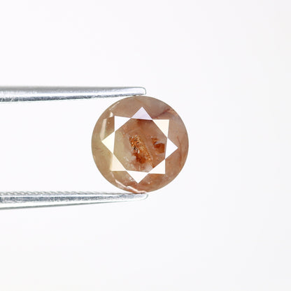 2.03 CT Round Brilliant Cut Red Loose Diamond | Perfect for Promise Ring | Ideal Gift for Her | Custom Gold Ring Setting