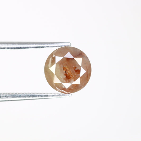 2.03 CT Round Brilliant Cut Red Loose Diamond | Perfect for Promise Ring | Ideal Gift for Her | Custom Gold Ring Setting