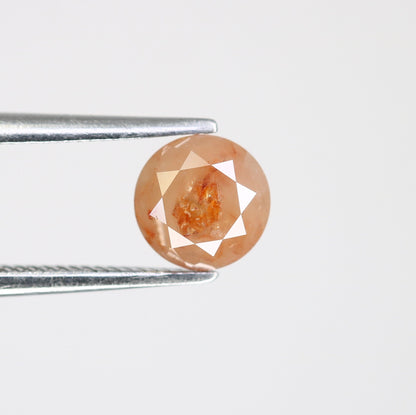 1.04 CT Red Round Brilliant Cut Diamond | Ideal for Engagement Ring | Perfect Anniversary Gift | Gift for Her | Custom Gold Ring Setting