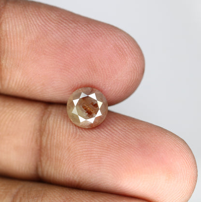 2.03 CT Round Brilliant Cut Red Loose Diamond | Perfect for Promise Ring | Ideal Gift for Her | Custom Gold Ring Setting