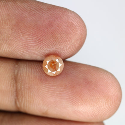 1.04 CT Red Round Brilliant Cut Diamond | Ideal for Engagement Ring | Perfect Anniversary Gift | Gift for Her | Custom Gold Ring Setting