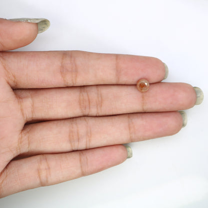 1.04 CT Red Round Brilliant Cut Diamond | Ideal for Engagement Ring | Perfect Anniversary Gift | Gift for Her | Custom Gold Ring Setting