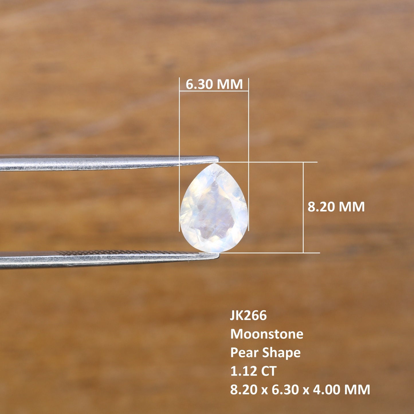1.12 CT Natural Moonstone Gemstone for Pendant - Iridescent Stone for Elegant Jewelry Designs