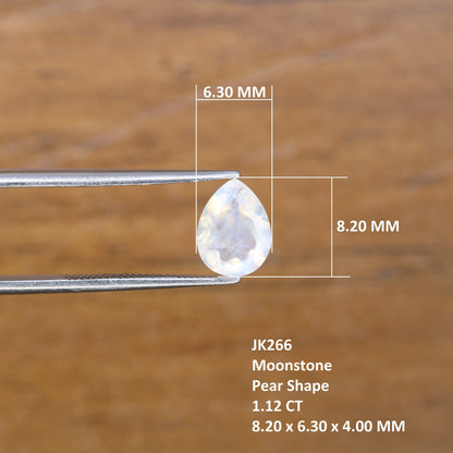 1.12 CT Natural Moonstone Gemstone for Pendant - Iridescent Stone for Elegant Jewelry Designs