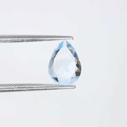 1.15 CT Pear Cut Aquamarine Blue Gemstone for Engagement Ring - Perfect for Wedding Jewelry and Gift for Loved Ones