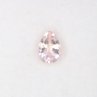 0.97 CT Natural Pink Morganite Pear Gemstone for Engagement Ring - Perfect Gift for Sister