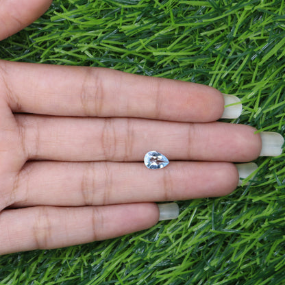 1.15 CT Pear Cut Aquamarine Blue Gemstone for Engagement Ring - Perfect for Wedding Jewelry and Gift for Loved Ones