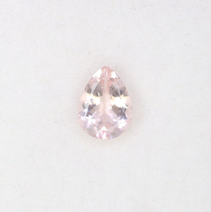 0.97 CT Natural Pink Morganite Pear Gemstone for Engagement Ring - Perfect Gift for Sister