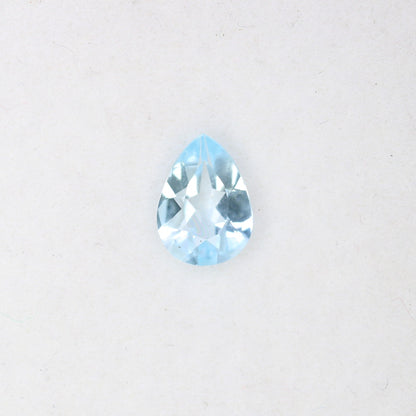 1.15 CT Pear Cut Aquamarine Blue Gemstone for Engagement Ring - Perfect for Wedding Jewelry and Gift for Loved Ones