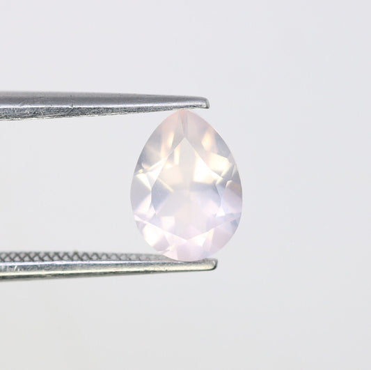 1.06 CT Beautiful Pear Shape Rose Quartz Gemstone for Pendant or Ring - Perfect Gift for Loved Ones