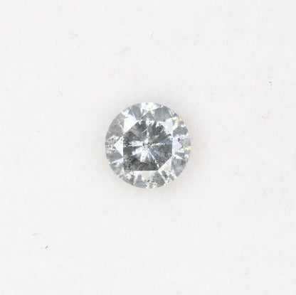 0.38 CT Natural Salt and Pepper Brilliant Cut Loose Diamond | Ideal for Proposal Ring, Diamond Pendant, or Gift for Her | Gold Ring Diamonds