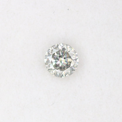 0.38 CT Natural Salt and Pepper Brilliant Cut Diamond |Ideal for Engagement Ring or Wedding Jewelry |Fancy Color Diamond |Gold Ring Diamonds