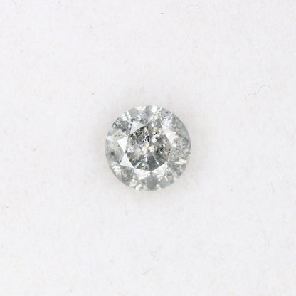 0.43 CT Natural Salt and Pepper Brilliant Cut Loose Diamond | Wedding or Birthday Gift | for Jewelry Making | Wholesale Price Diamonds