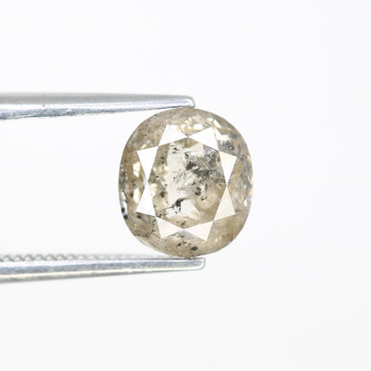 1.93 CT Oval Salt and Pepper Diamond - Unique Engagement Ring, Oval Halo Ring & Thoughtful Wedding Gift for Daughter or Girlfriend
