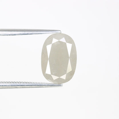 2.83 CT Oval Grey Diamond - Unique Wedding or Proposal Ring, Custom Gold Jewelry & Thoughtful Gift for Boyfriend or Girlfriend