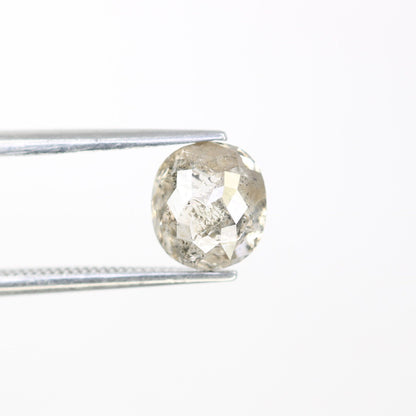 1.93 CT Oval Salt and Pepper Diamond - Unique Engagement Ring, Oval Halo Ring & Thoughtful Wedding Gift for Daughter or Girlfriend