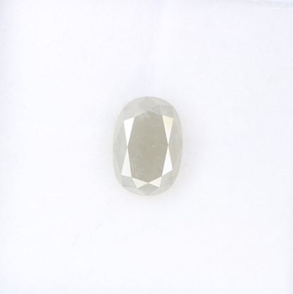 2.83 CT Oval Grey Diamond - Unique Wedding or Proposal Ring, Custom Gold Jewelry & Thoughtful Gift for Boyfriend or Girlfriend
