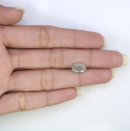 2.83 CT Oval Grey Diamond - Unique Wedding or Proposal Ring, Custom Gold Jewelry & Thoughtful Gift for Boyfriend or Girlfriend