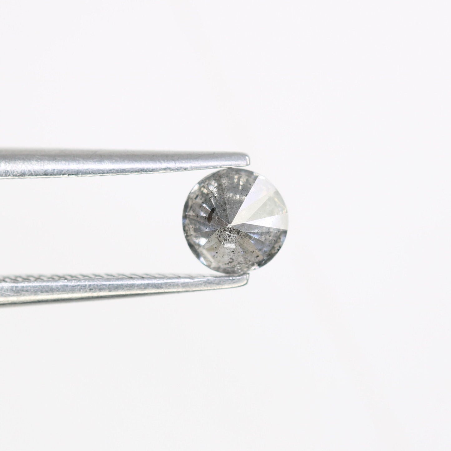 0.41 CT Natural Salt and Pepper Brilliant Cut Loose Diamond |Perfect for Proposal Ring, Diamond Pendant, or Gift for Her |Gold Ring Diamonds
