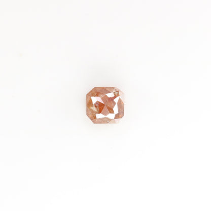 0.91 CT Natural Rustic Red Cushion Diamond - Unique Engagement or Wedding Ring, Custom Gold Jewelry & Statement Piece for Special Occasions