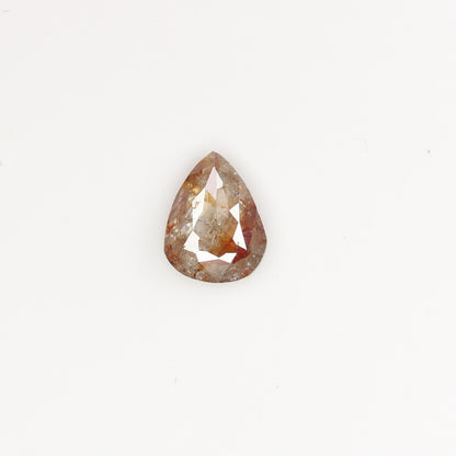 0.4 CT Natural Rough Pear Shape Light Red Colour Loose Diamond For Engagement Ring, Wedding Jewlery, Gift For HerFor Gold Ring Diamonds