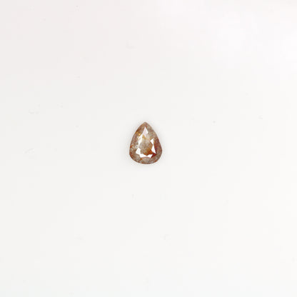0.4 CT Natural Rough Pear Shape Light Red Colour Loose Diamond For Engagement Ring, Wedding Jewlery, Gift For HerFor Gold Ring Diamonds