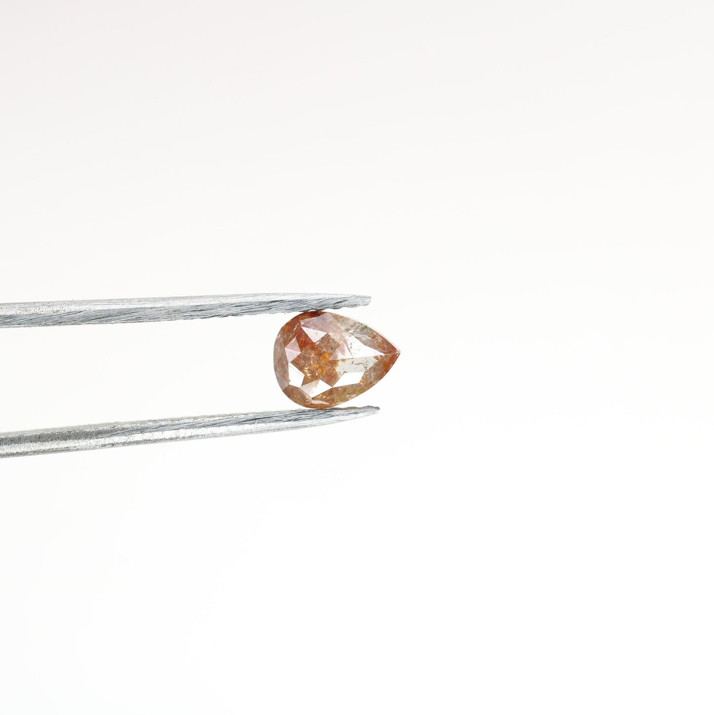 0.67 CT Pear Shape Red Colour Natural Loose Diamond For Engagement Ring, Wedding Jewlery, Gift For HerFor Gold Ring Diamonds