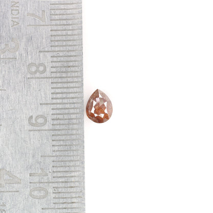 0.73 CT Gorgeous Pear Shape Red Colour Natural Diamond For Ring | Fancy Red Colour | Wedding Jewlery | Gift For HerFor Gold Ring Diamonds