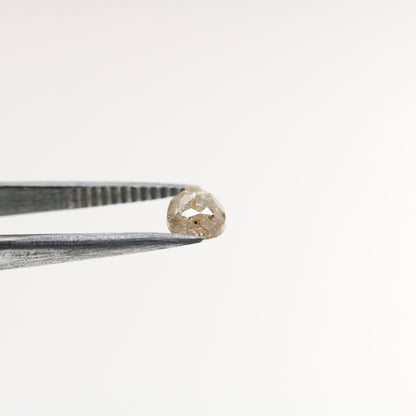 0.59 CT Rustic Peach Colour Pear Shape Diamond For Ring, For Pendant, Customized Jewlery MakingFor Gold Ring Diamonds