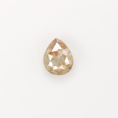 0.43 CT Peach Colour Natural Pear Shape Diamond For Wedding Ring, Engagement Ring, Gift For DaughterFor Gold Ring Diamonds