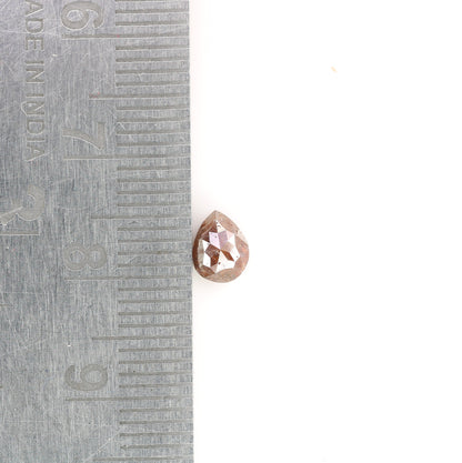 0.72 CT Natural Red Colour Pear Shape Loose Diamond For Engagement Ring, Wedding Ring, Gift For HerFor Gold Ring Diamonds
