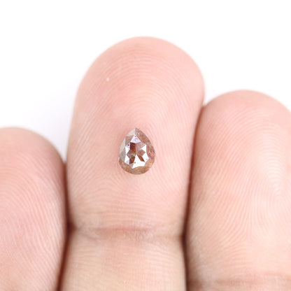 0.72 CT Natural Red Colour Pear Shape Loose Diamond For Engagement Ring, Wedding Ring, Gift For HerFor Gold Ring Diamonds