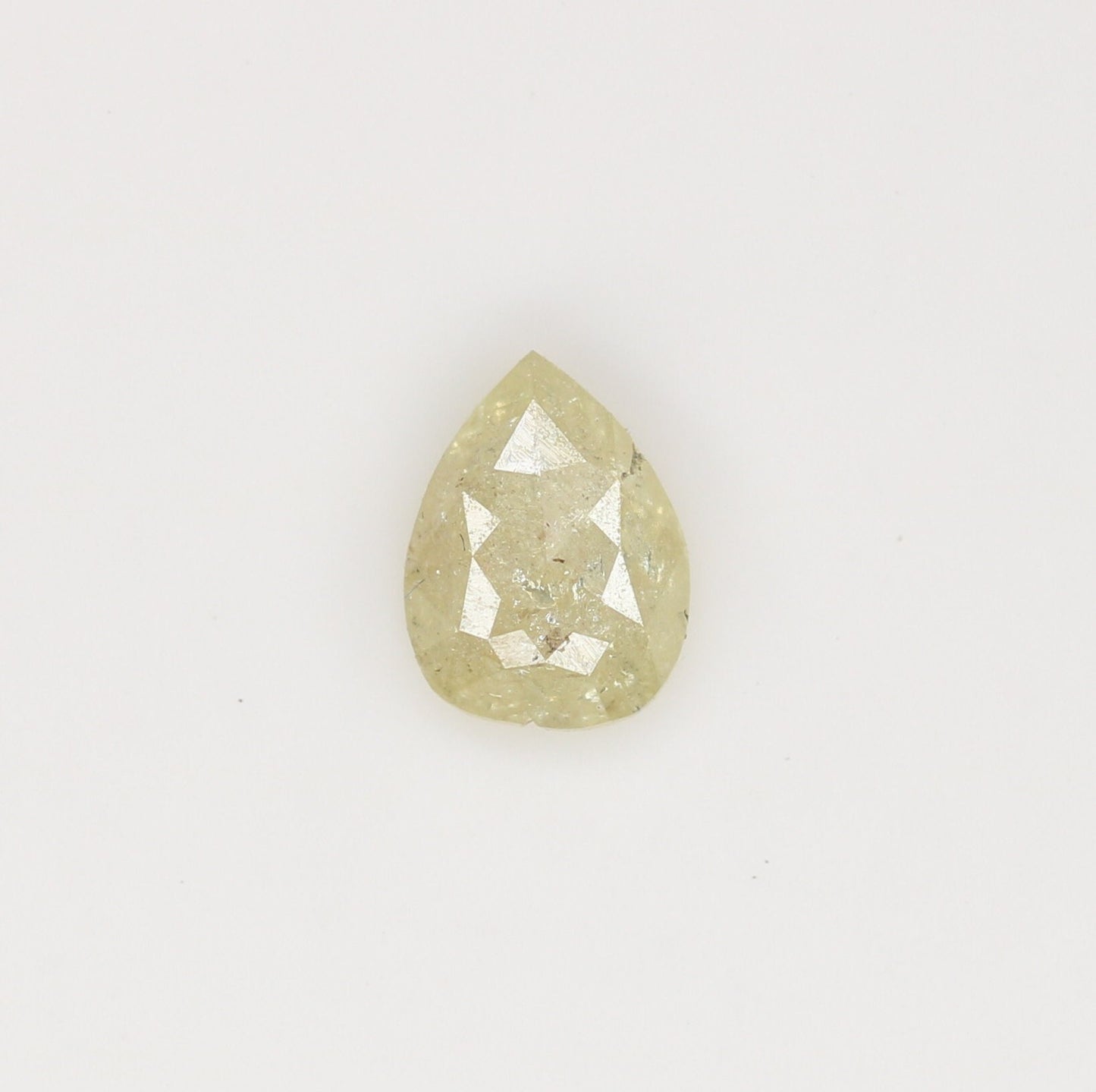 0.41 CT Natural Pear Shaped Light Yellow Diamond For Wedding Presence | Classy Ring | Pear Shape Diamond| Gift For  HerFor Gold Ring