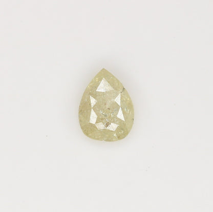 0.41 CT Natural Pear Shaped Light Yellow Diamond For Wedding Presence | Classy Ring | Pear Shape Diamond| Gift For  HerFor Gold Ring