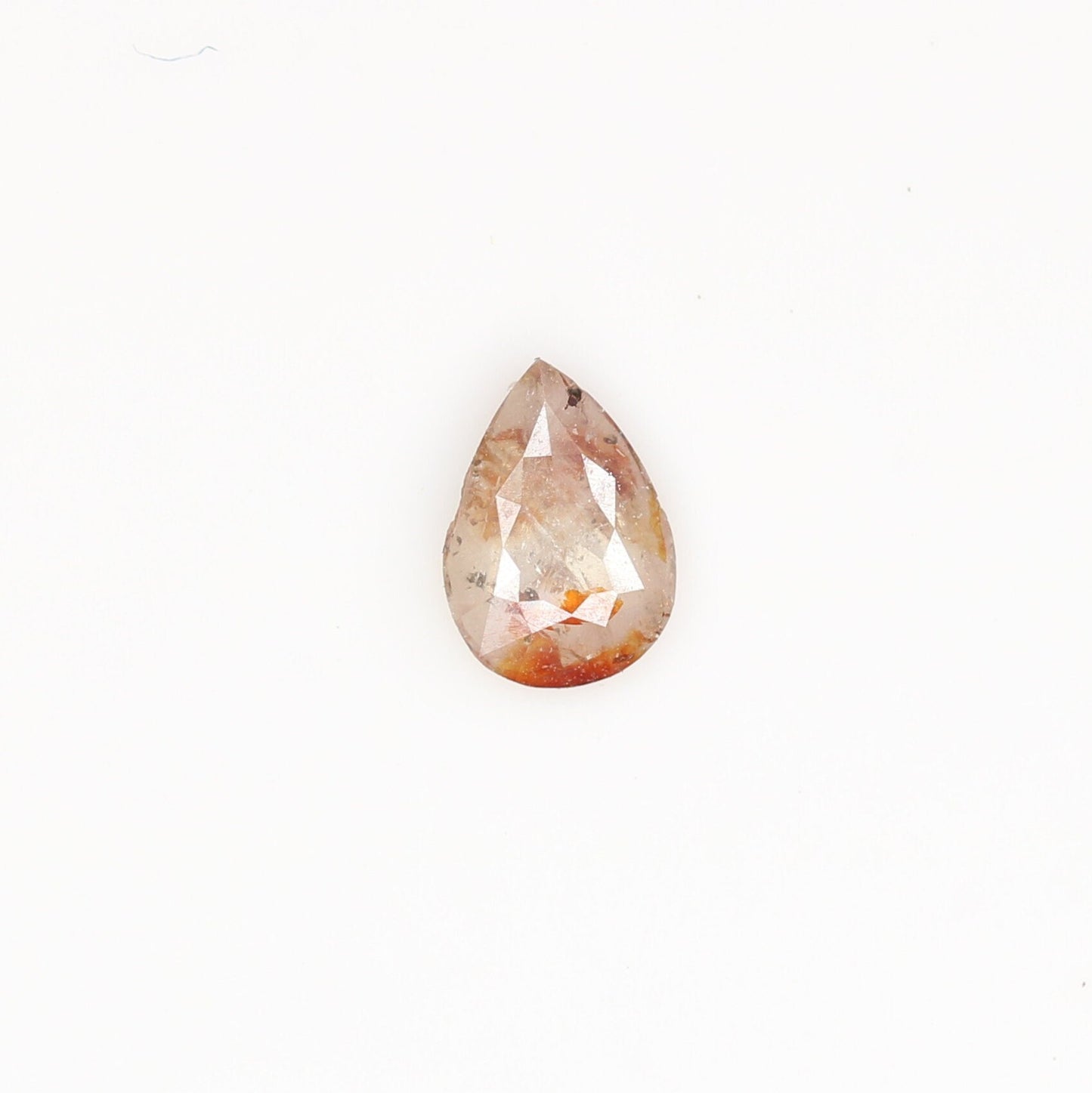 0.23 CT Natural Loose Pear Shape Diamond Salt And Pepper Pear Diamond For Wedding Jewelry, Anniversary Ring, 14k Gold Necklace Diamonds