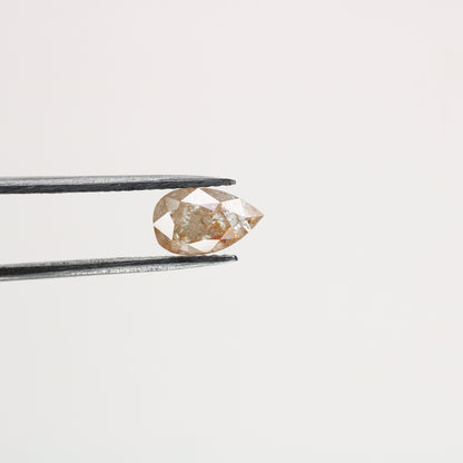 0.91 CT Peach Pear Shape Diamond - Versatile Engagement Ring for Her