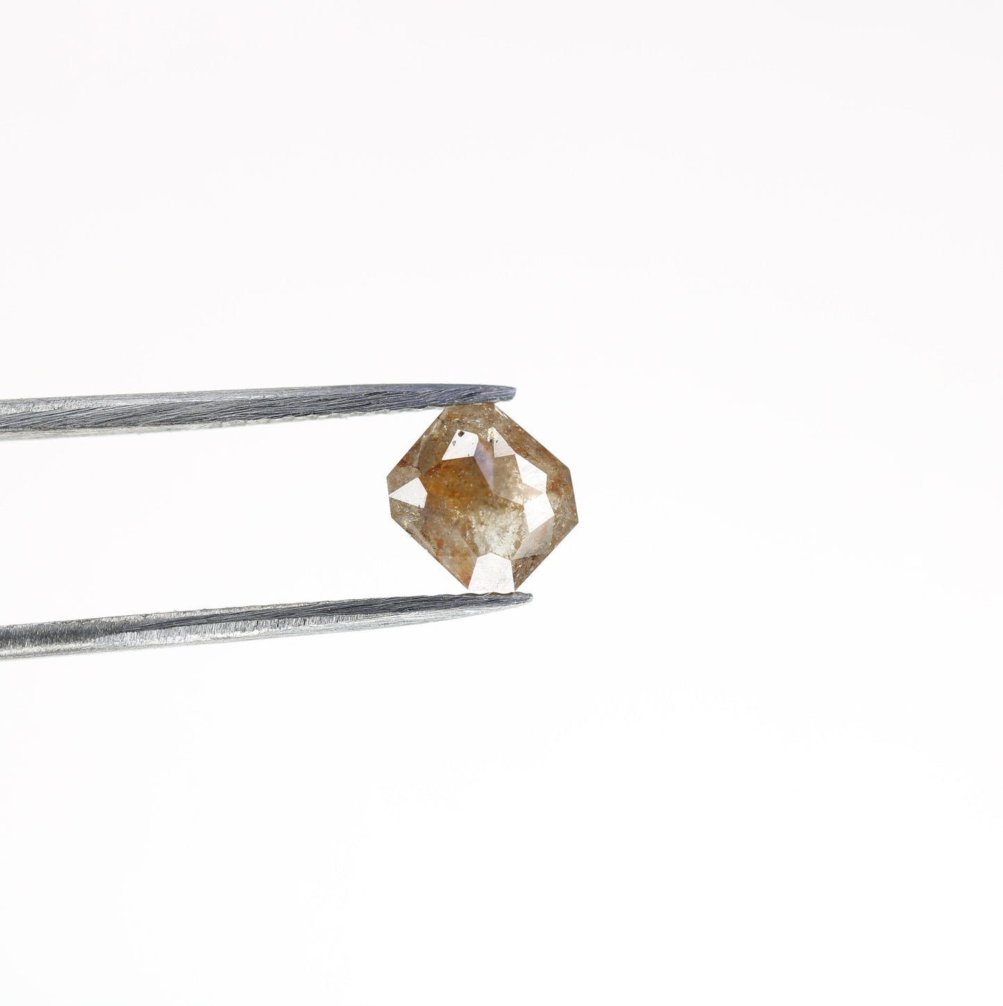 0.99 CT Red Emerald Cut Loose Salt & Pepper Diamond - Ideal for Wedding Rings - Labor Day Sale
