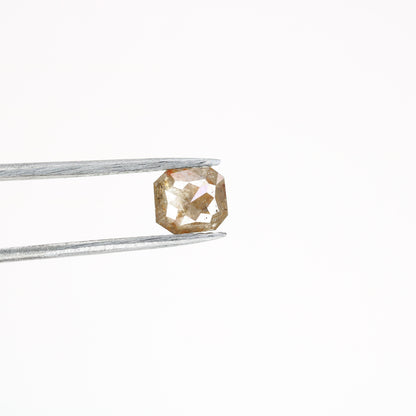 0.99 CT Red Emerald Cut Loose Salt & Pepper Diamond - Ideal for Wedding Rings - Labor Day Sale