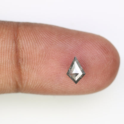 0.49 CT Kite shape Natural Loose Diamond  -Kite Shape Salt and Pepper Diamond - For Salt Pepper Diamond Ring - Sale Offer- Unique Gift
