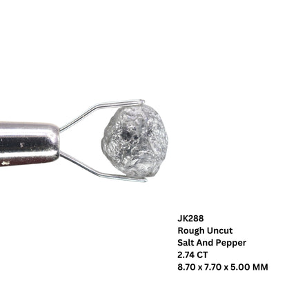 2.74 CT Raw Rough Diamond Uncut Natural Loose Diamond for Custom Jewelry Unique Gift for Her Raw Gemstone for Crafting Rough Diamond