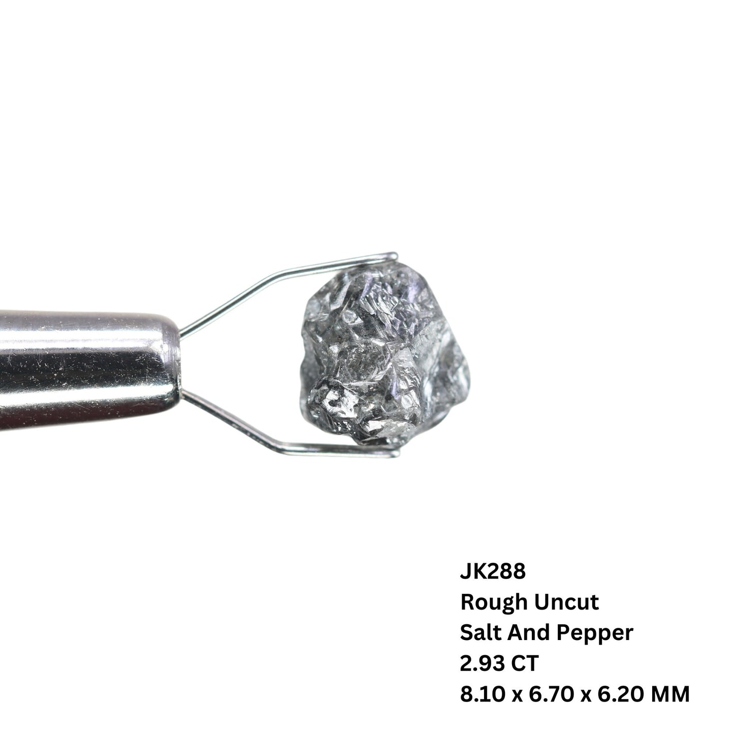 2.93 CT raw rough diamond - Raw Uncut - Rough Loose Diamond - gift for creating - Gıfts for her - Rough Diamond Ring - Customize Jewelry