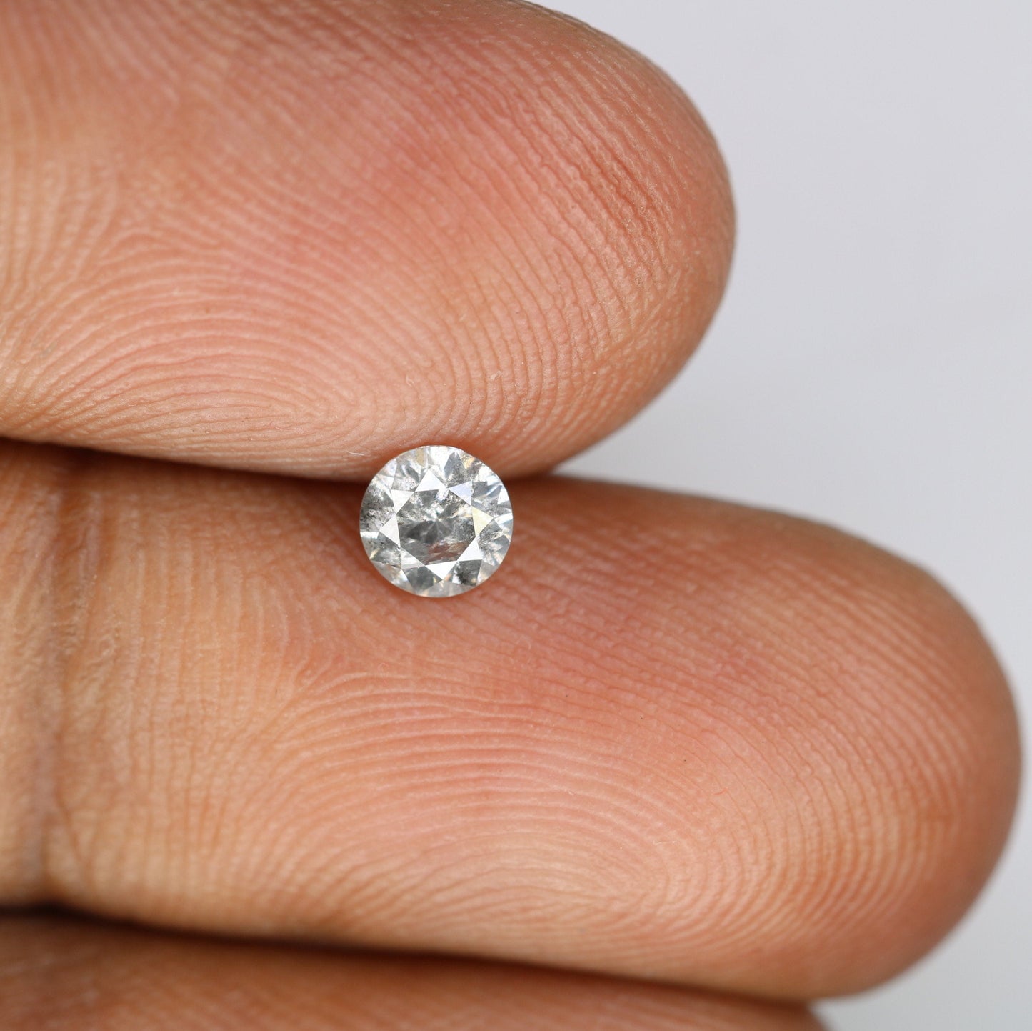 0.41 CT Salt and Pepper Diamond | Perfect for Engagement Rings and Custom Gold Jewelry