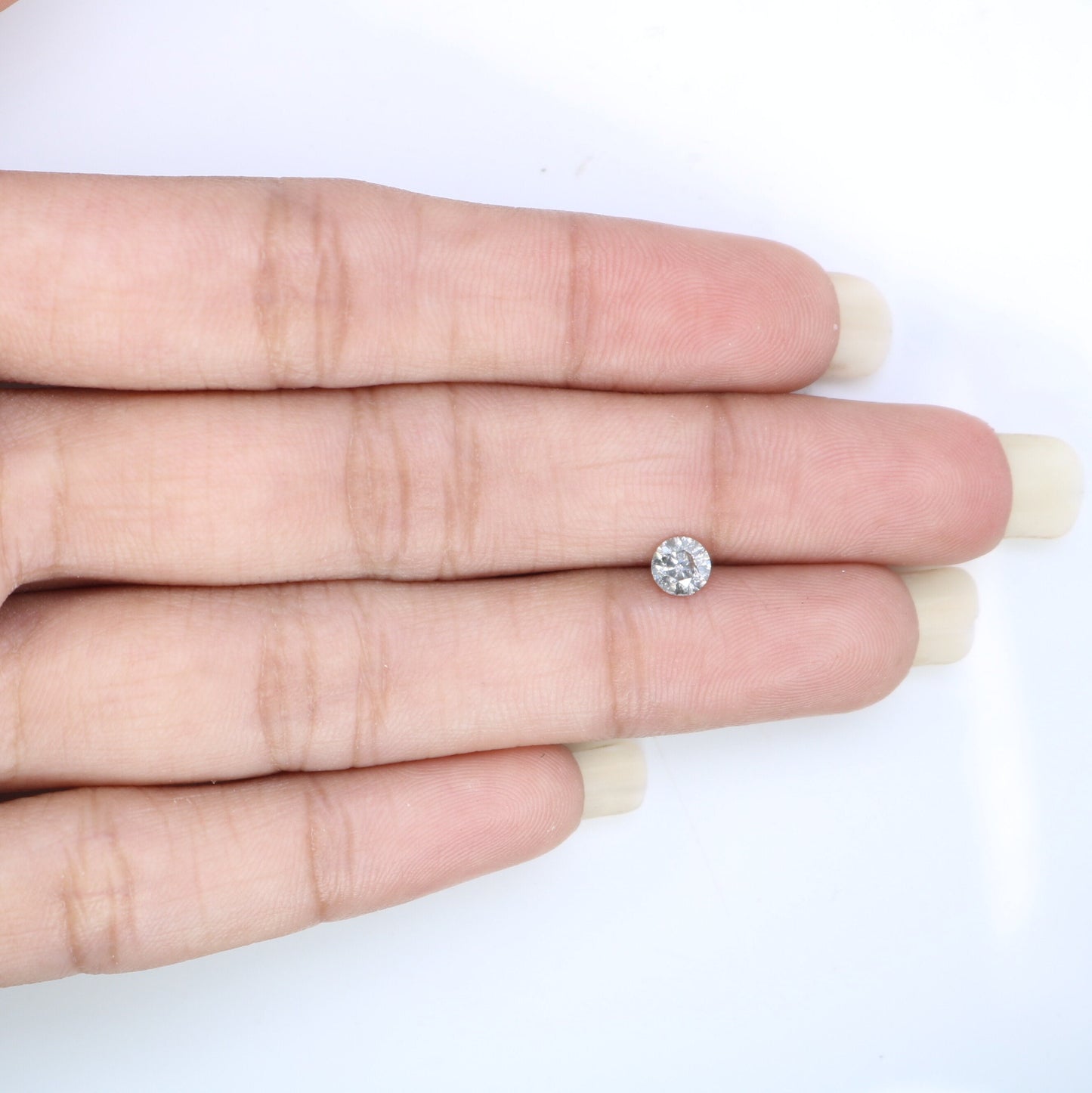 0.41 CT Salt and Pepper Diamond | Perfect for Engagement Rings and Custom Gold Jewelry