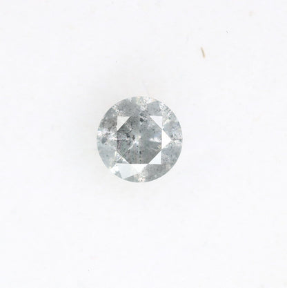 0.40 CT Brilliant Cut Salt and Pepper Diamond | Ideal for Engagement Rings and Custom Gold Jewelry