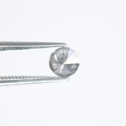 0.40 CT Brilliant Cut Salt and Pepper Diamond | Ideal for Engagement Rings and Custom Gold Jewelry